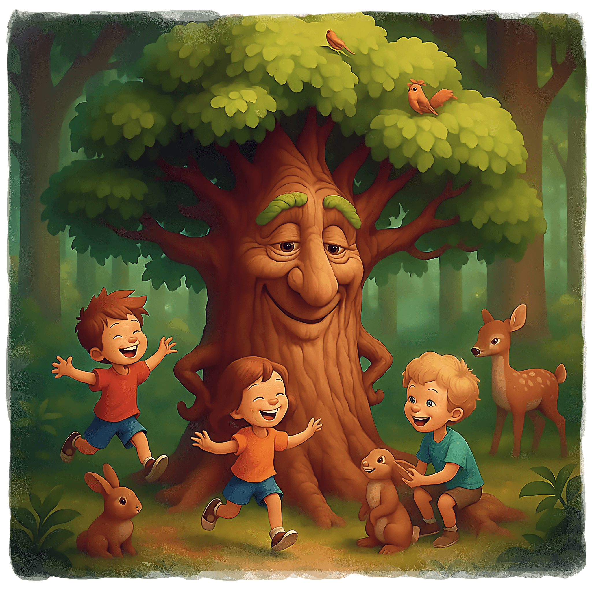 The Ancient Oak Tree