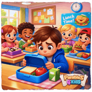 The Boy Who Kept Comparing Lunchboxes